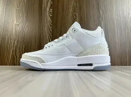 Air Jordan 3 [12 styles], versión blanca