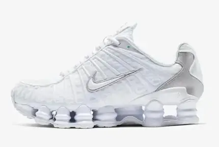Nike Shox TL Sneakers, versión blanca
